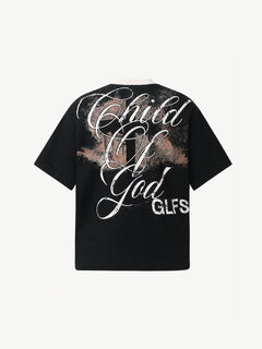 OYL-Lab Waffle Knit Cross Vintage Tee