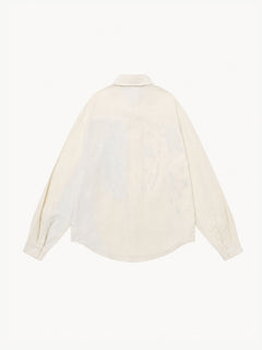OYL-Lab Dog Embroidery Long Sleeve Shirt