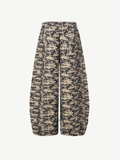 OYL-Lab Camo Star Print Baggy Track Pants
