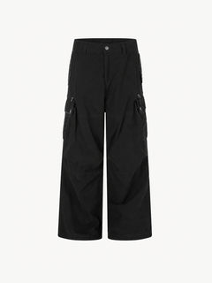 OYL-Lab Vintage Washed Multi-Pocket Cargo Pants