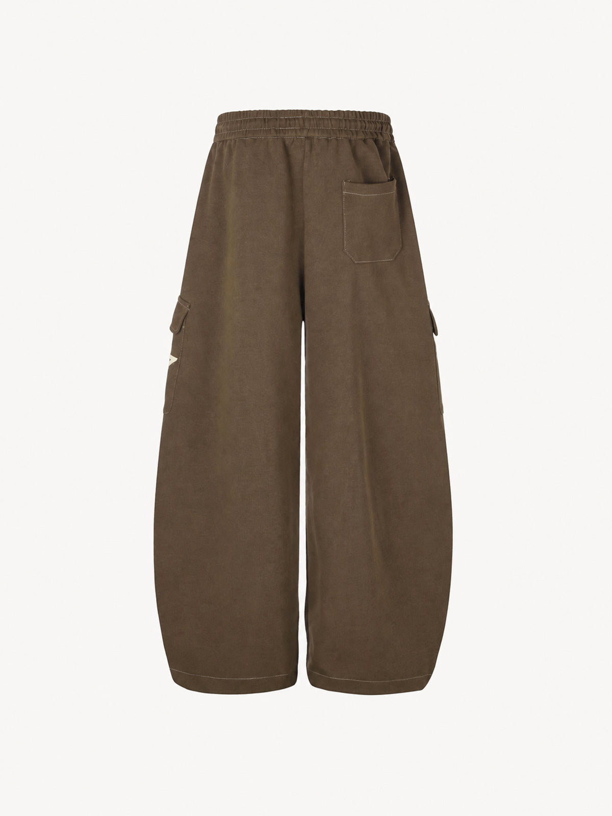 OYL-Lab Star Embroidered Cargo Pocket Baggy Sweatpants