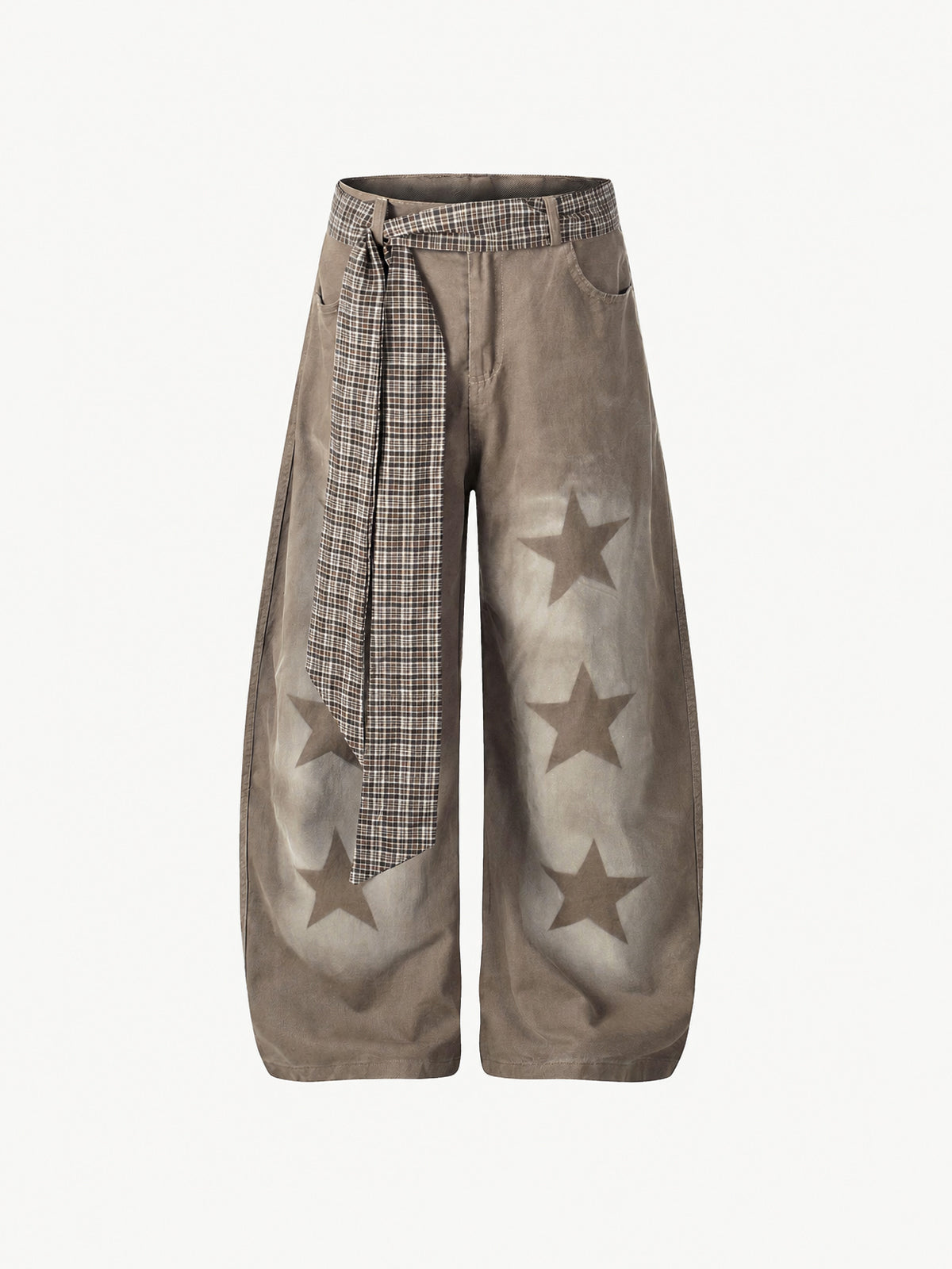 OYL-Lab Vintage Star Washed Baggy Jeans