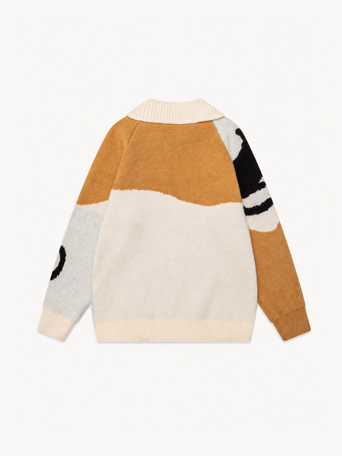 OYL-Lab Lazy Cat Jacquard  Sweater