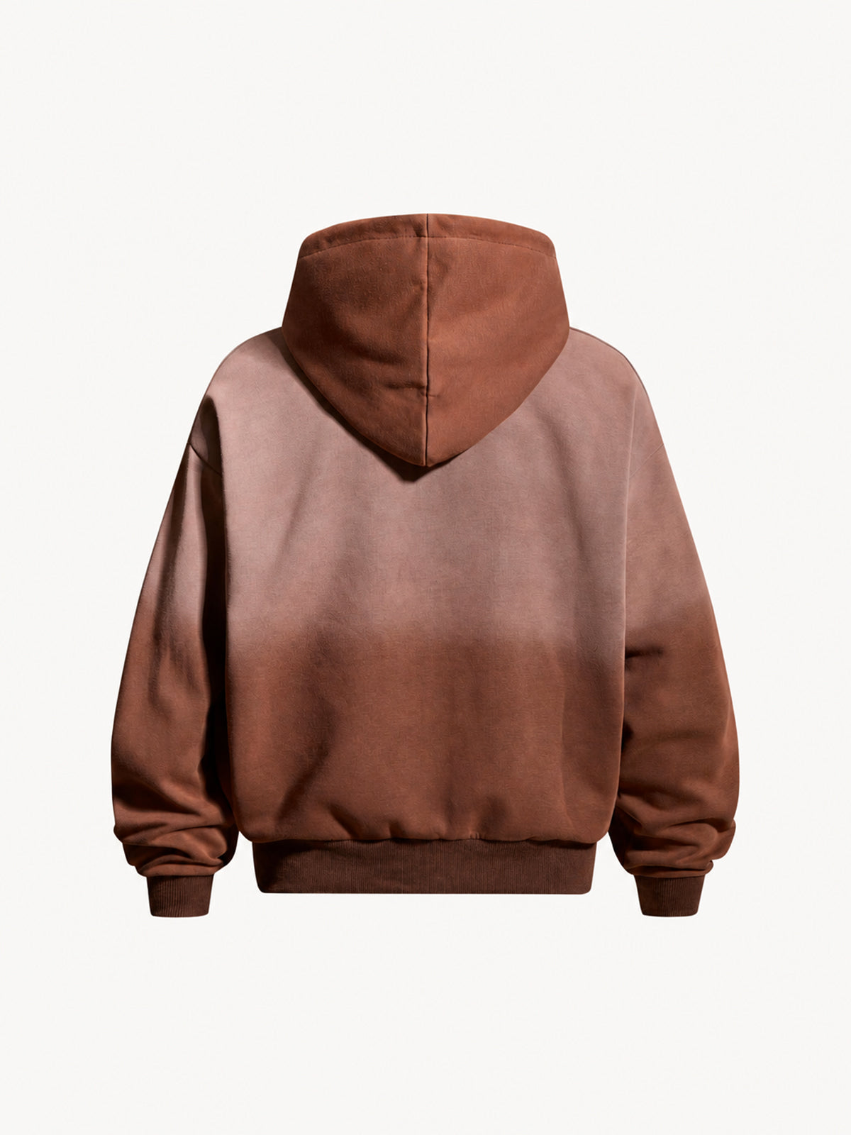 OYL-Lab Vintage Distressed Graphic Zip Up Hoodie