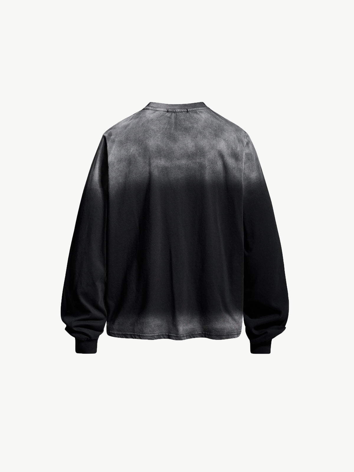 OYL‑Lab Retro Puppy Print Faded Gradient Sweatshirt