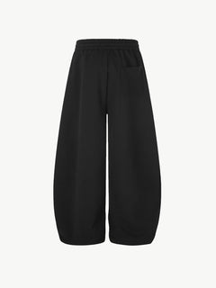 OYL-Lab Musical Print Curved Balloon‑Leg Sweatpants