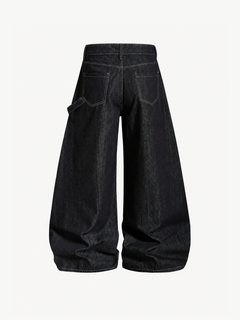 OYL-Lab Camo USA Flag Baggy Jeans