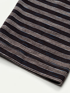 OYL-Lab Striped Layered Polo Long Sleeve Tee