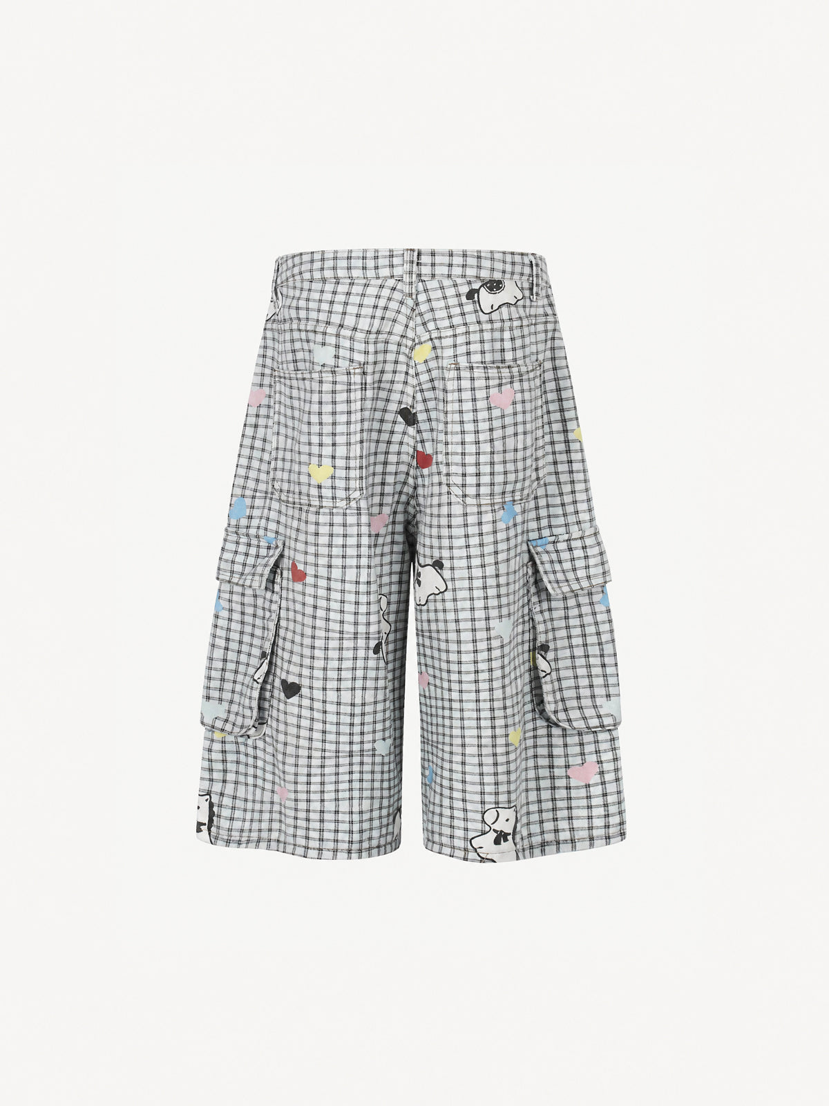 [Copy][Copy][Copy][Copy]OYL-Lab Star Patch Washed Denim Jorts