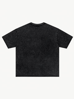 [Copy][Copy][Copy][Copy][Copy][Copy][Copy][Copy][Copy][Copy][Copy]OYL-Lab Waffle Rib Distressed Letter Print Tee