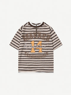 [Copy][Copy][Copy][Copy][Copy][Copy][Copy][Copy][Copy][Copy][Copy][Copy]OYL-Lab Waffle Rib Distressed Letter Print Tee