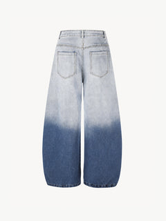 OYL-Lab Gradient Star Print Jeans