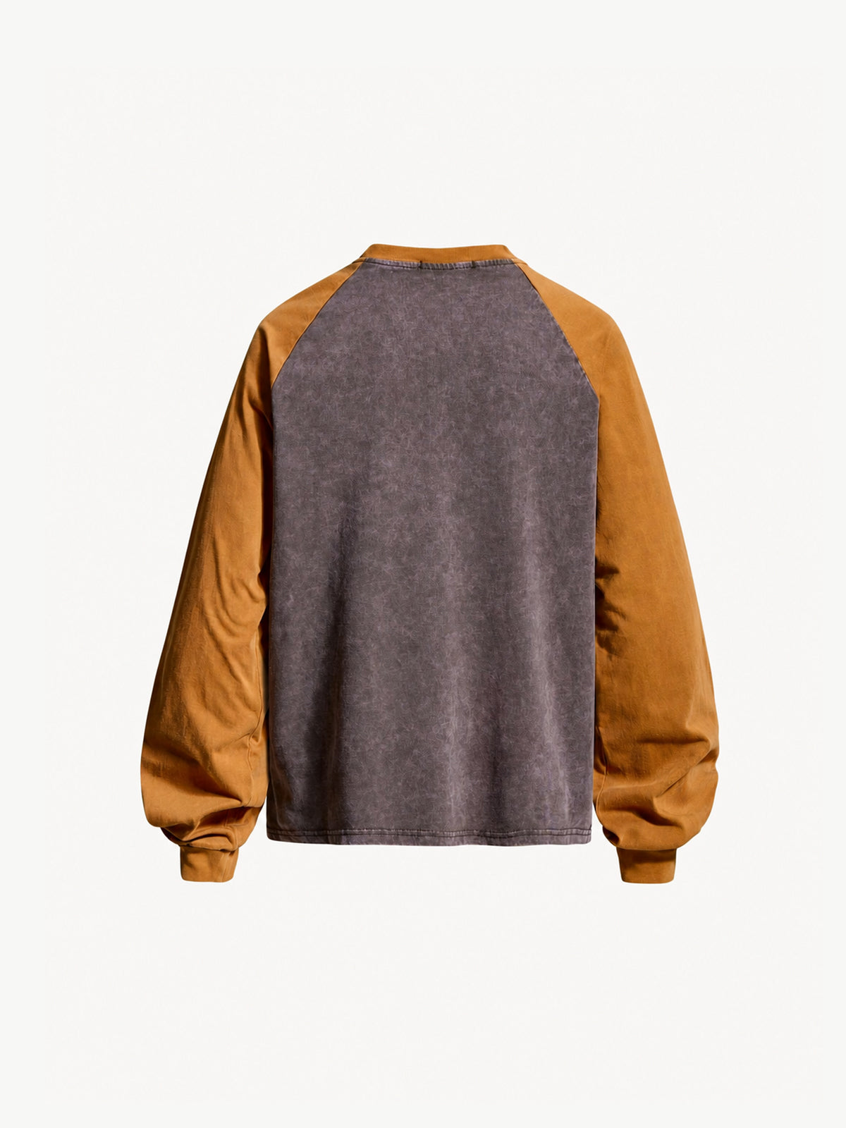 OYL-Lab Vintage Star Print Acid Wash Sweatshirt