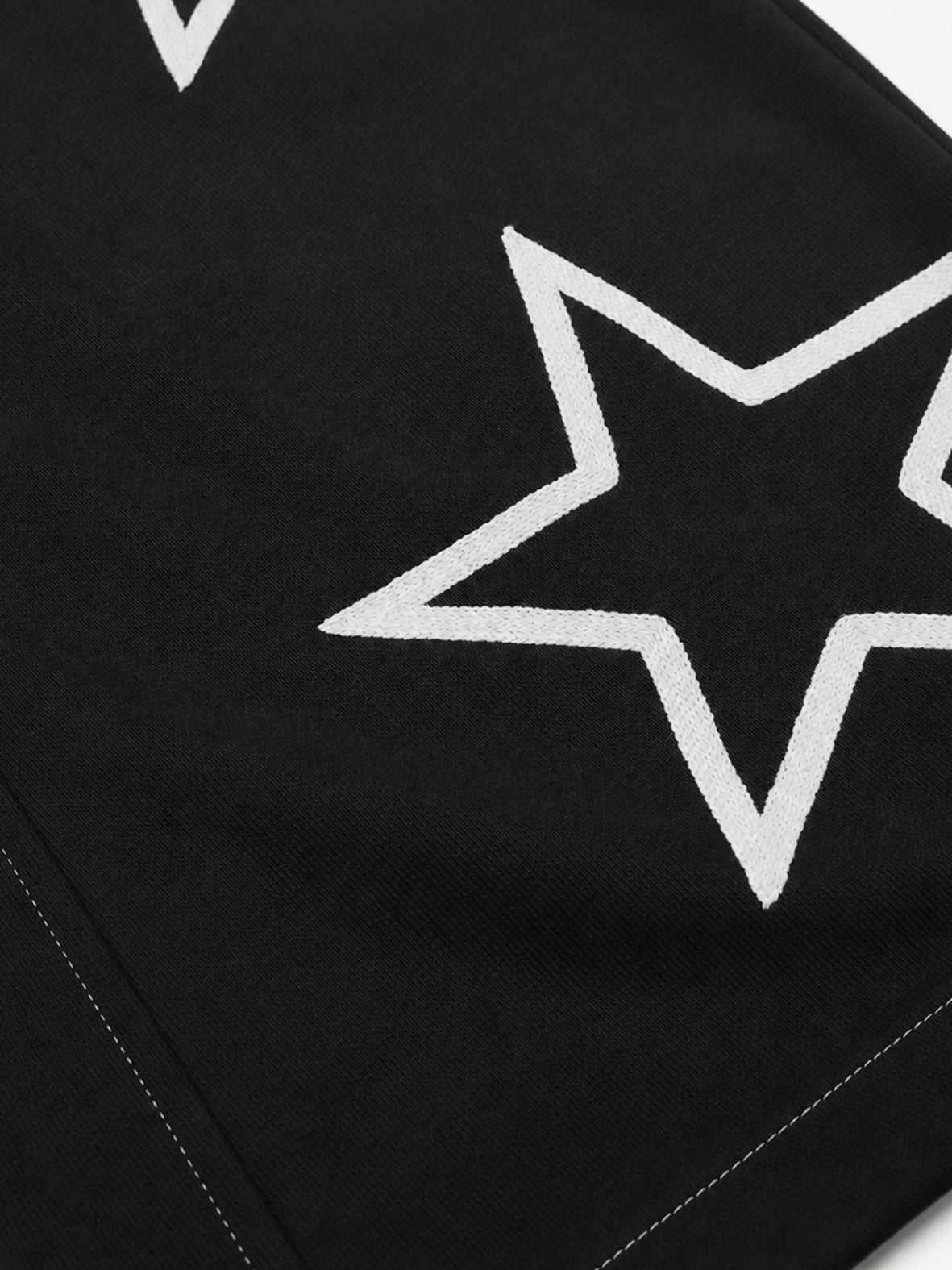OYL-Lab Star Embroidered Cargo Pocket Baggy Sweatpants