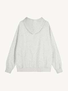 OYL-Lab Oversized Rivet Zip Up Hoodie