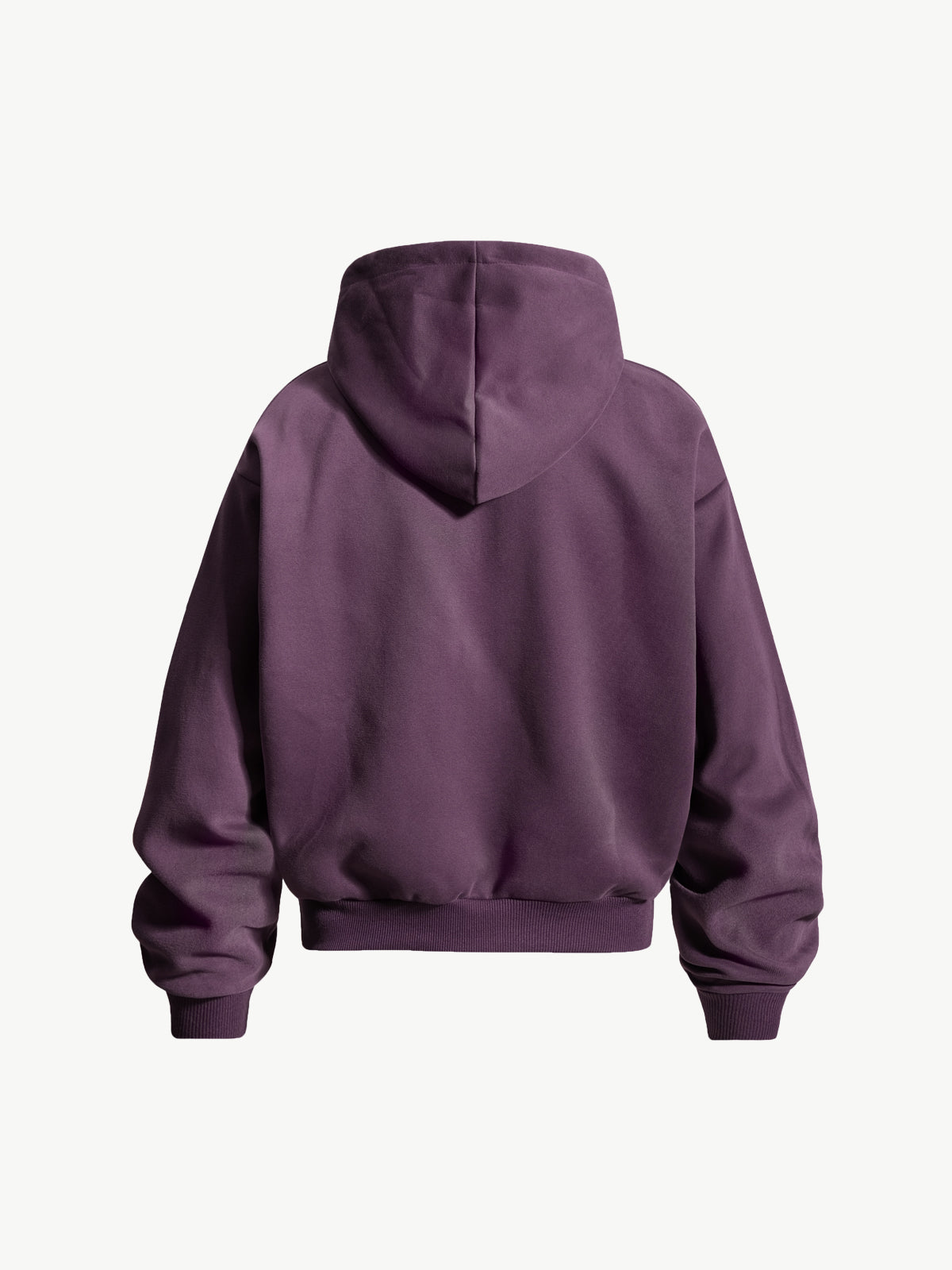 OYL‑Lab Vintage Fake Layer Zip Up Hoodie