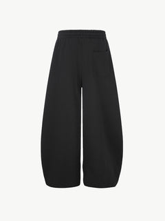 OYL-Lab Distressed Horse Patch Baggy Balloon-Leg Sweatpants
