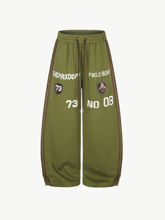 OYL-Lab Vintage Embroidered Baggy Sweatpants