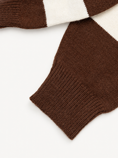 OYL-Lab Dachshund Jacquard Stripe Sweater