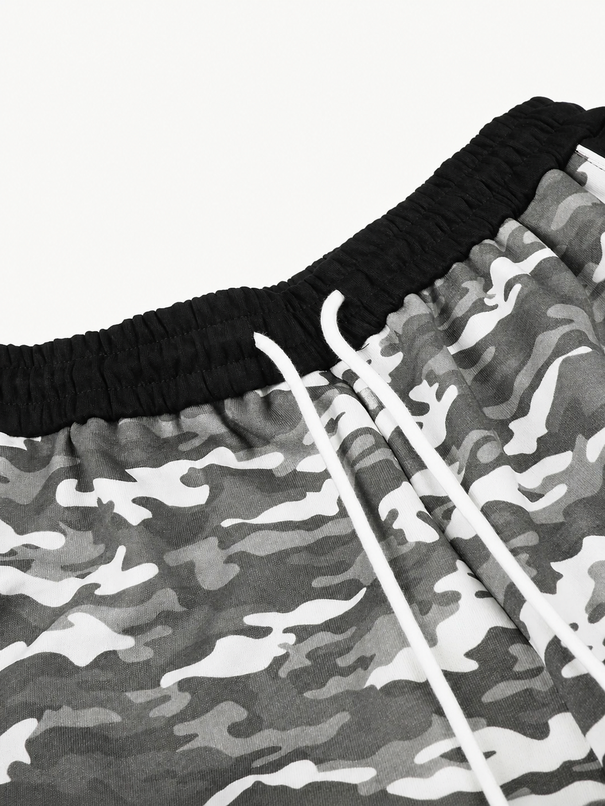 OYL-Lab Camo Contrast Panel Baggy Pants