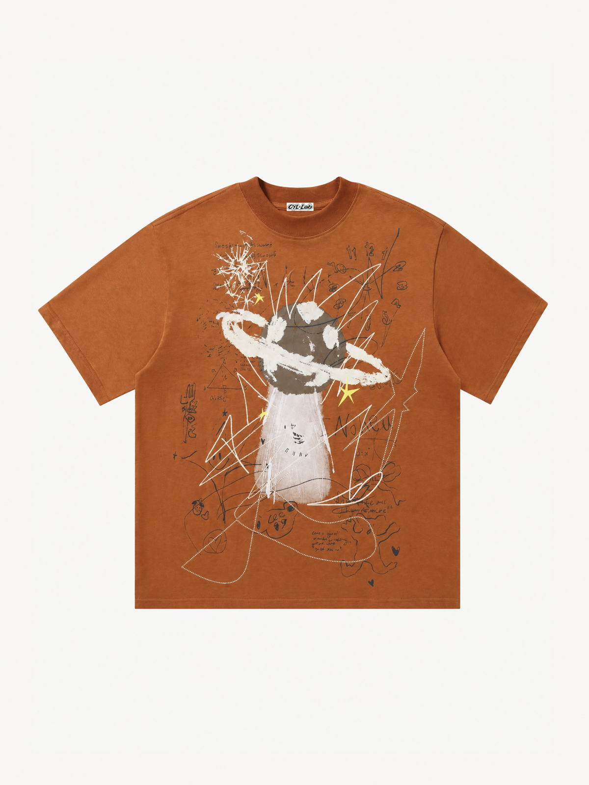 [Copy][Copy][Copy][Copy][Copy][Copy][Copy]OYL-Lab  Hand Drawn Cartoon Fruit Tee