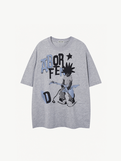 OYL-Lab Vintage Punk Rock Tee