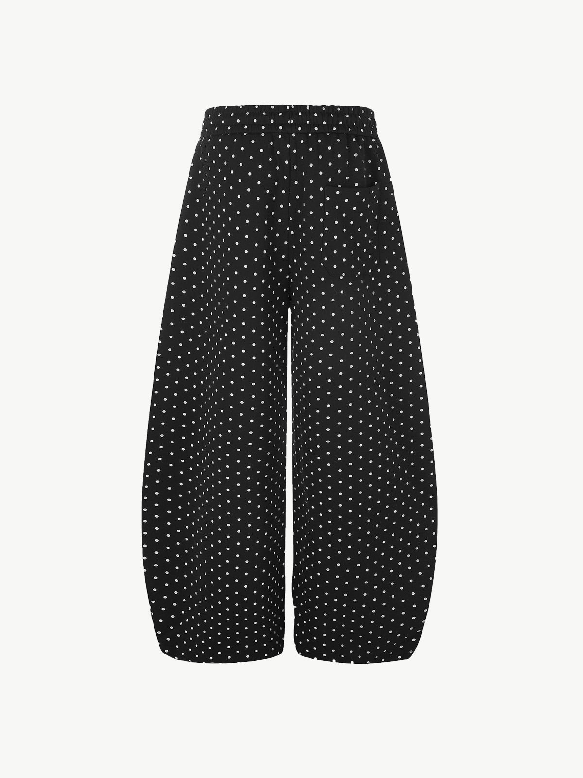 OYL-Lab Retro Polka‑Dot Star Print Baggy Balloon‑Leg Sweatpants