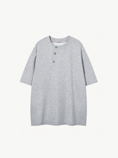 OYL-Lab Asymmetric Henley Tee