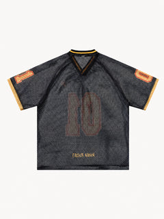 OYL-Lab Mesh Jersey Number 01 Graphic Tee