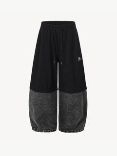 OYL-Lab Two-Tone Sweat  Baggy Pants