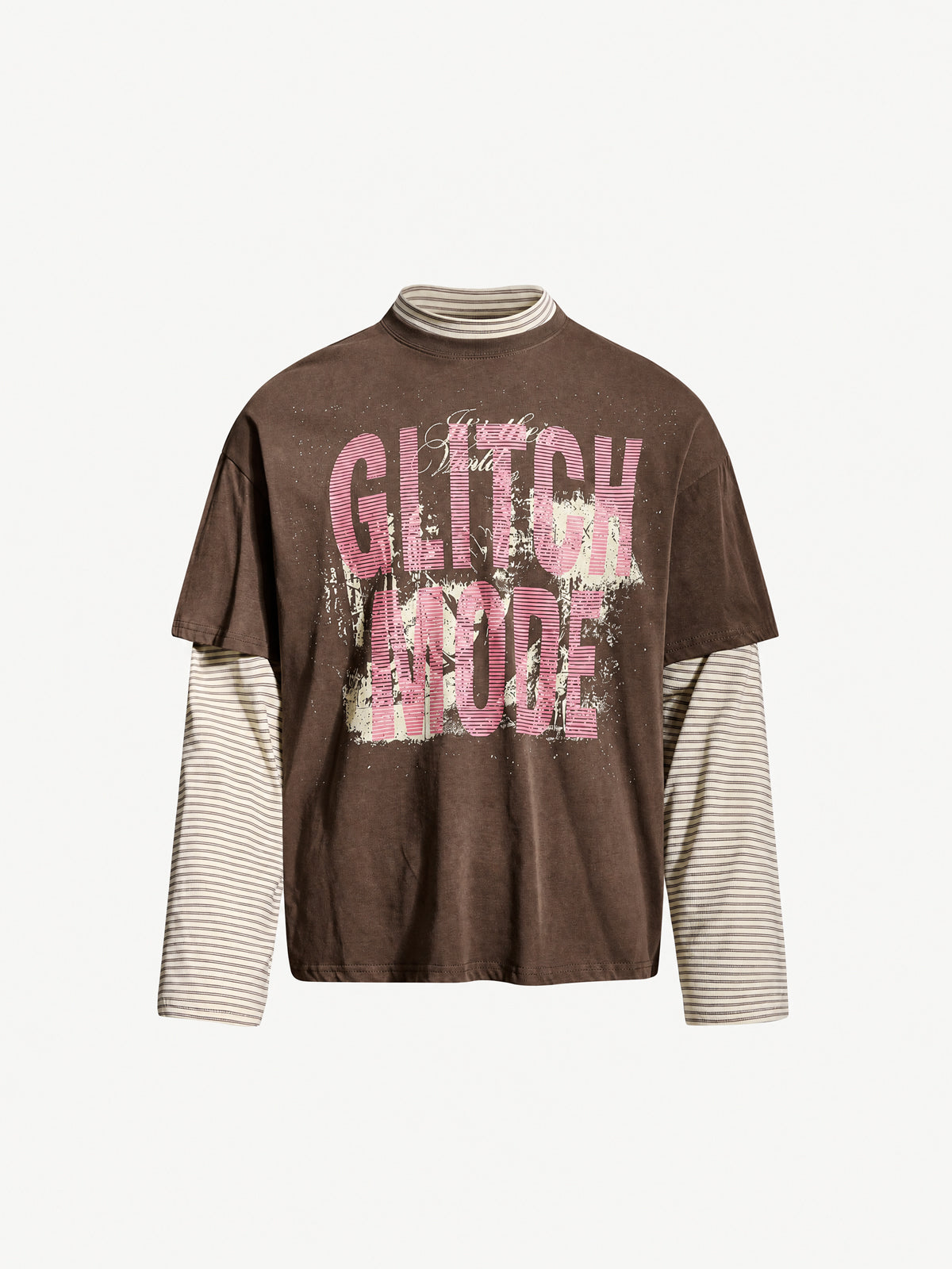 OYL-Lab Vintage Fake Two Piece Long Sleeve Tee