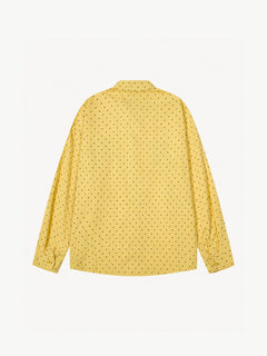 OYL-Lab Polka Dot Anime Embroidery Long Sleeve Shirt