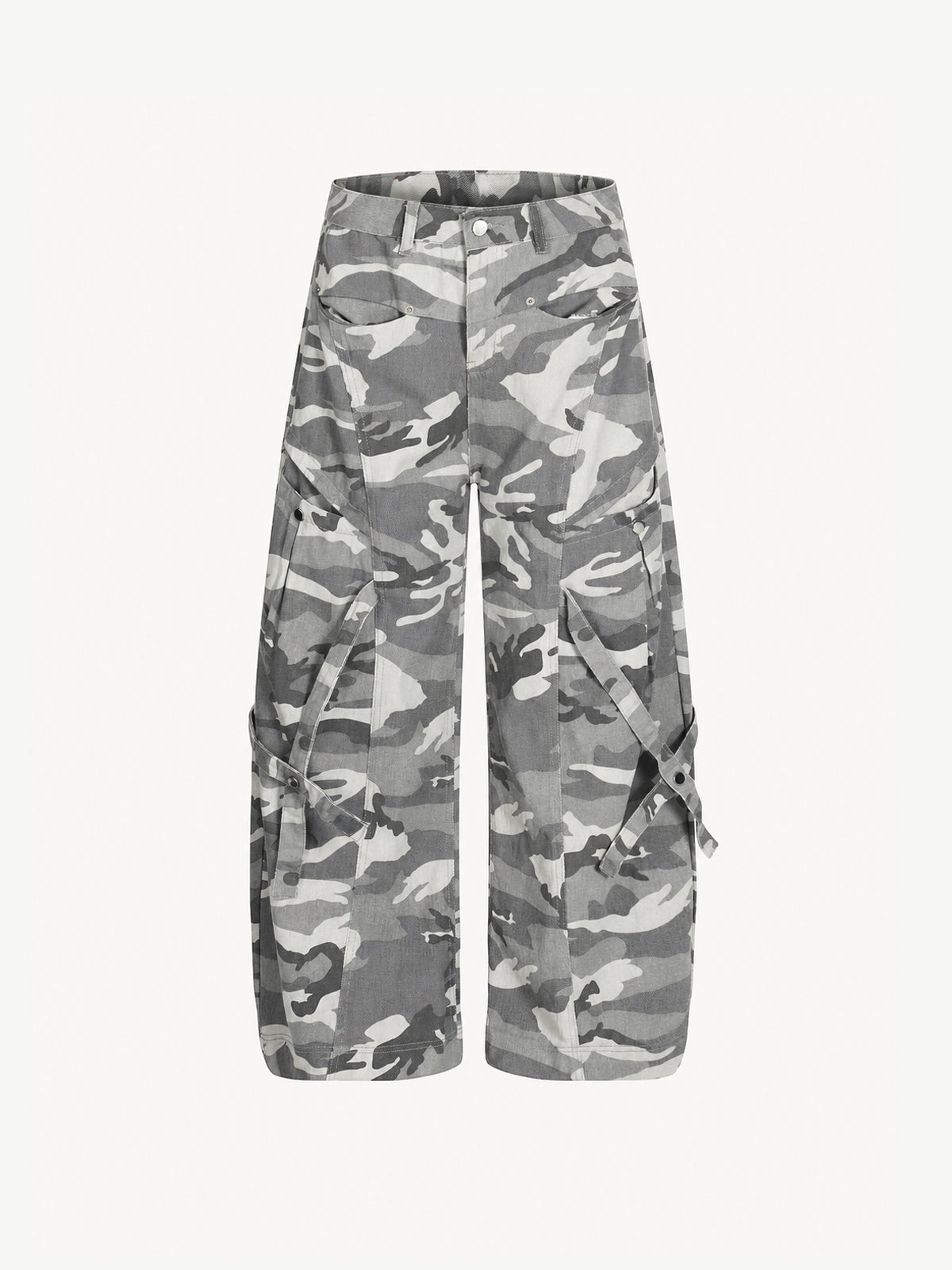 OYL-Lab Camouflage Strap Detail Cargo Pants