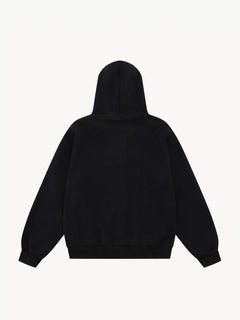 OYL-Lab Cartoon Graphic Zip Up Hoodie