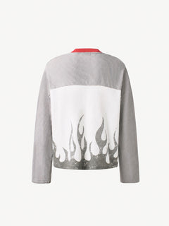 OYL-Lab 87 Flame Waffle Long Sleeve Jersey