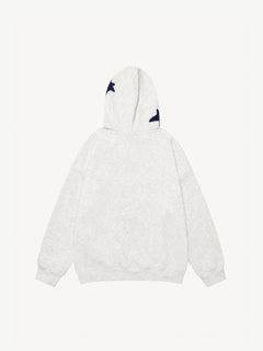 OYL-Lab Multicolor Star Towel Embroidered Hoodie