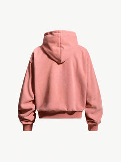 OYL-Lab Vintage Star Graphic Zip Up Hoodie