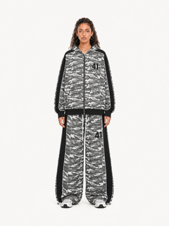 OYL-Lab Camo Panel Zip Up Hoodie
