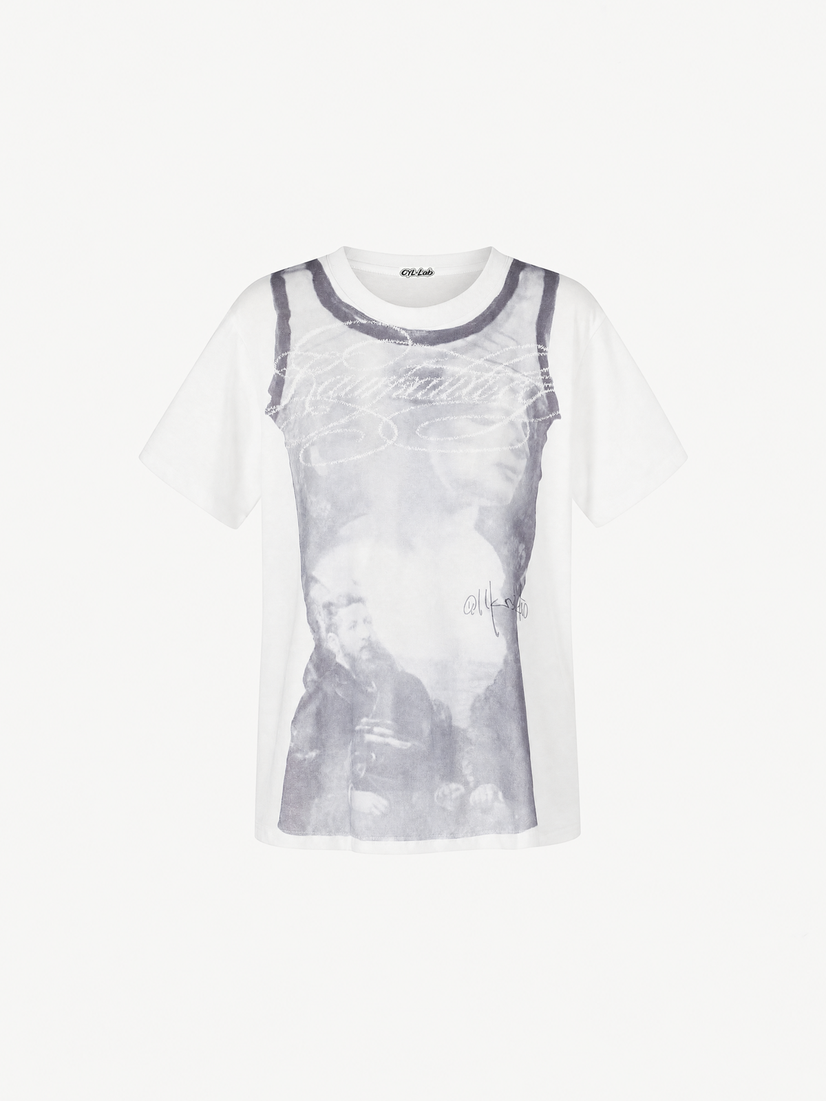 [Copy][Copy][Copy]OYL-Lab Cartoon Rabbit Hand Doodle Tee