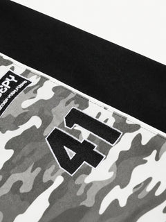 OYL-Lab Camo Contrast Panel Baggy Pants