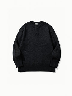 OYL-Lab Henley Collar Sweater