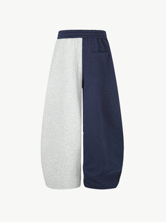 OYL-Lab Color‑Block Baggy Sweatpants