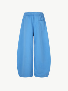 OYL-Lab Musical Print Curved Balloon‑Leg Sweatpants