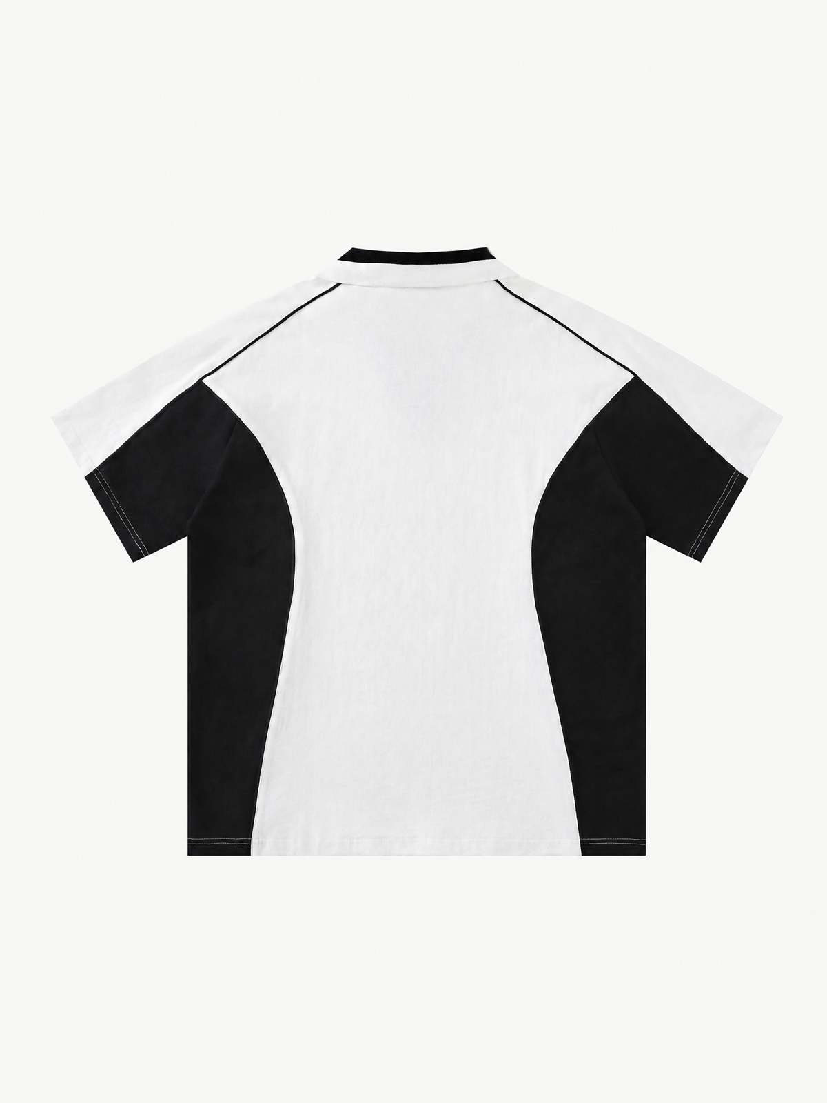 缺图OYL-Lab Retro Color Block #08 Soccer Polo Jersey Tee