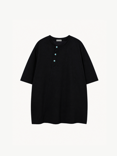 OYL-Lab Asymmetric Henley Tee