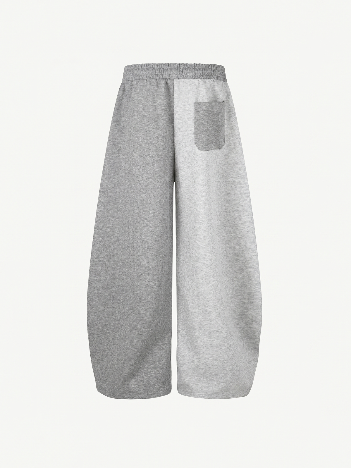 OYL-Lab Two-Tone Split Baggy Sweat Pants