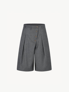 OYL-Lab Pleated Bermuda Shorts