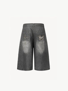 [Copy]OYL-Lab Textured Grid  Baggy Jorts