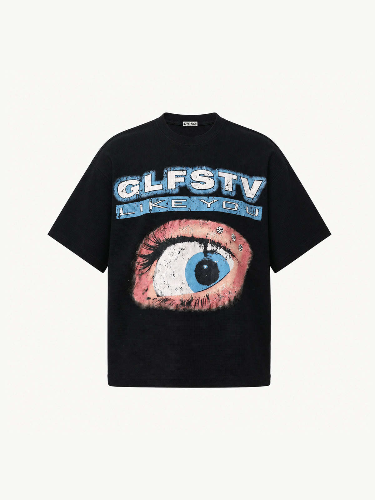 OYL-Lab Waffle Vintage Graphic Tee
