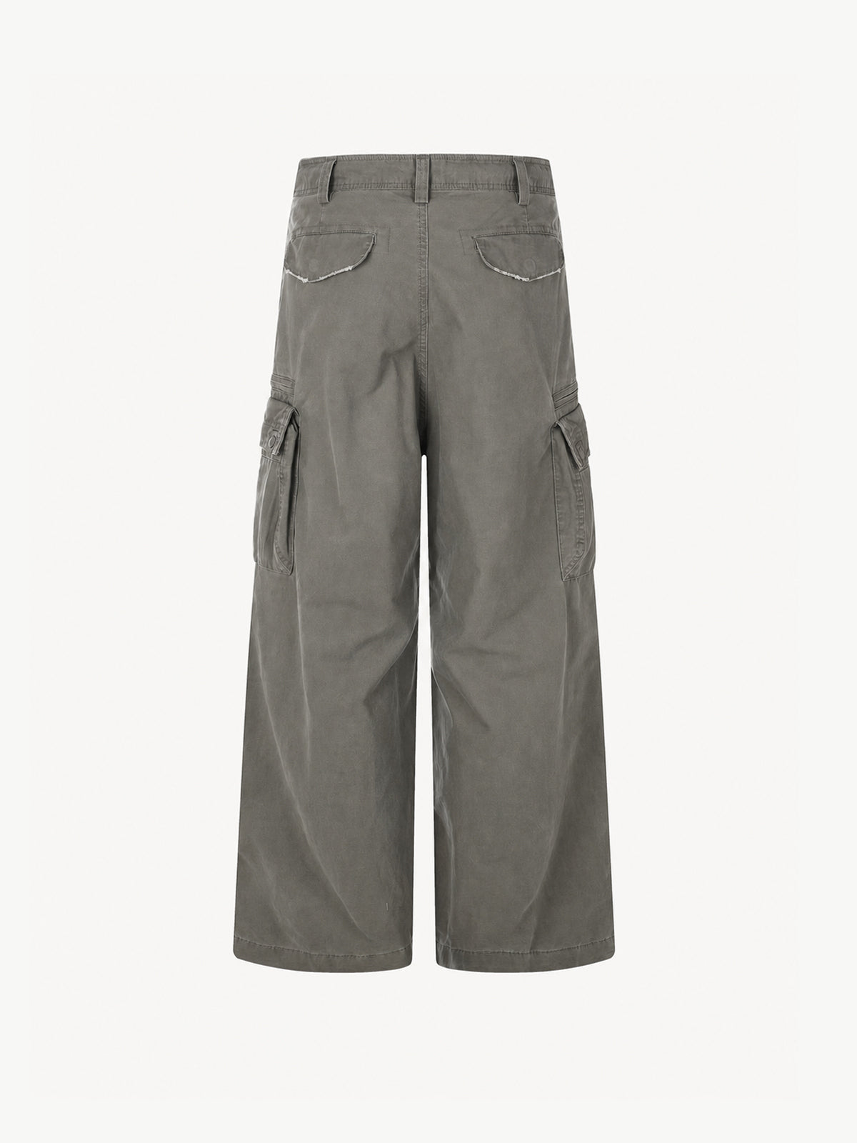 OYL-Lab Vintage Washed Multi-Pocket Cargo Pants